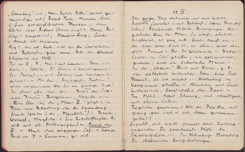 Tagebuch, 1935